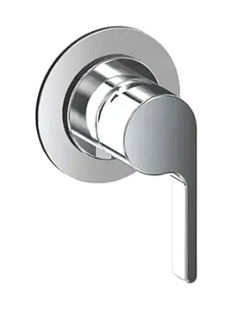 Смеситель для душа Webert встраиваемый, на 1 потребителя, никель DR880101345