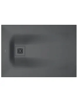Душевой поддон Duravit 1000х700мм, темно-серый матовый 720272650000000