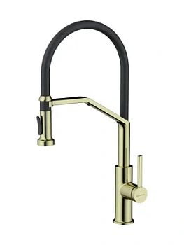 Смеситель для мойки Omoikiri 2 Plus-SB-LG-BL светлое золото, кран для питьевой воды 4994496