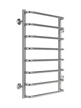 Полотенцесушитель TERMINUS П8 (ШВ:500х800) водяной, нерж.сталь, боковое подкл.,