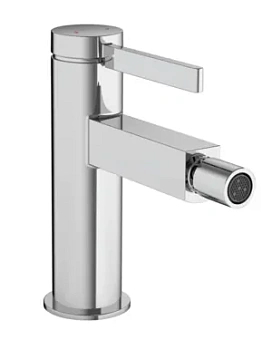 Смеситель Hansgrohe 76200000 для биде, однорычажный, сливной клапан Push-Open, хром