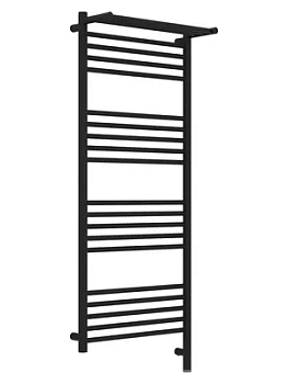 СУНЕРЖА с полкой Полотенцесушитель 1200х500 темный титан муар МЭМ правый 15-6007-1250