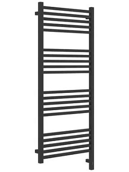 СУНЕРЖА Полотенцесушитель 1200х500 черный матовый, МЭМ правый, 31-5901-1250