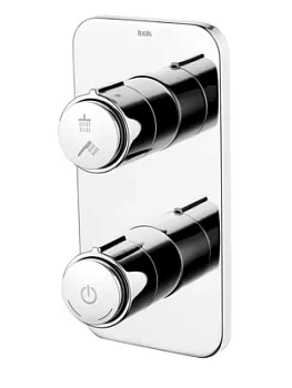 Смеситель Iddis Push Control для душа, встраиваемый, с кнопочным управлением, хром SLISBBTi67