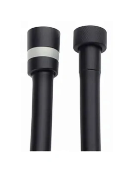 Шланг душевой Bossini Cromolux 1750мм, армированный нейлон, 1/2 , черный матовый A00258D.073.1