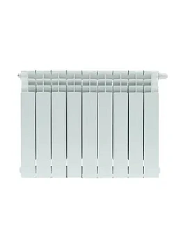 Радиатор STOUT Ventil 500 9 секций, биметалл, нижнее правое подключение,белый SRB-3320-050009