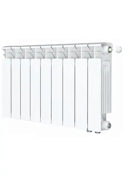 Радиатор биметаллический Rifar Ventil BVR 350 нижнее правое подключение, 9 секции, 1251 Вт
