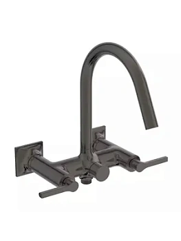 Ideal Standard Смеситель для ванны/душа BD161A5 настенный, двухзахватный, серый