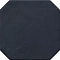 Octagon Negro 20X20