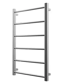 GROTA Полотенцесушитель водяной 530х800 полиров. нерж. сталь, нижнее. покл. D-1/2"