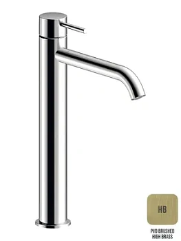 Смеситель для раковины Almar без д/к,высота 305мм, поворотный аэратор, цвет латунь брашированная E214002.HB