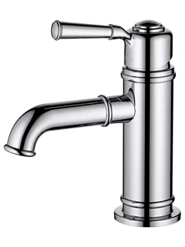 Смеситель для раковины Aquatek AQ1510CR однозахватный, излив 72мм, б/дон. клапана, хром