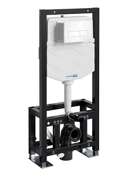 Инсталляция для унитаза WasserKRAFT с клавишей смыва, цвет: белый 61TLT.010.ME.WH03