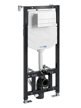 Инсталляция для унитаза WasserKRAFT с клавишей смыва, белый матовый 10tlt.010.me.wm04