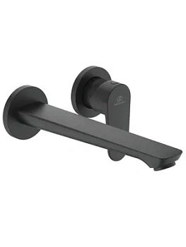 Смеситель для умывальника Ideal Standard O встраиваемый, матовый черный BD133XG