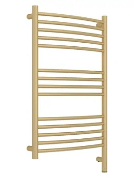 СУНЕРЖА выгнутая Полотенцесушитель 800х500 шампань матовая МЭМ правый 022-6003-8050