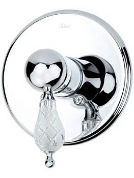 Смеситель Boheme 265-CRST для душа, встраиваемый, однозахватный, хром