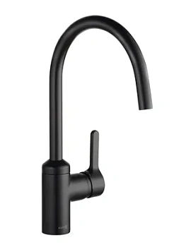 Смеситель KLUDI для кухни, однорычажный, черный матовый 428033978