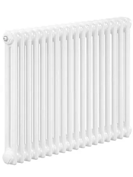 Радиатор Zehnder 2056 двухтрубчатый 18 секций, нижнее подк. 1/2", 972 Вт, белый