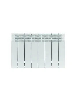 Радиатор STOUT 350 8 секций, биметаллический, боковое подключение, белый SRB-3310-035008