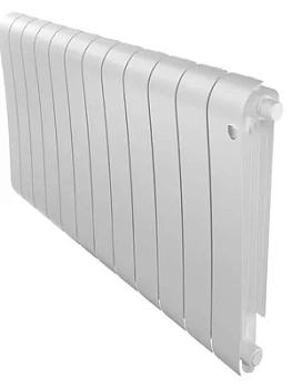 Радиатор биметаллический 12 секций ROYAL THERMO VR80 нижнее.подкл, 2160 Вт, Bianco Traffico