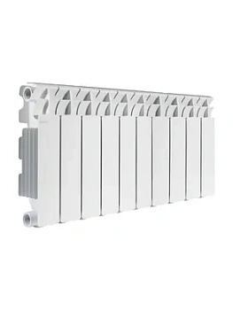 Радиатор алюминиевый Fondital 350/100 10 секций, 1430Вт, белый