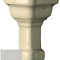 Essenze Angoli Esterno Parete Capitello Argento Craquele 3x7.5