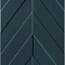 4D Chevron Deep Blue 80X40