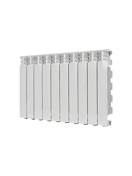 Радиатор STOUT 500 10 секций, алюминиевый, боковое подключение, белый SRA-3310-050010
