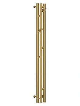 СУНЕРЖА Полотенцесушитель 1200х106 золото матовое, МЭМ правый, 032-5845-1211