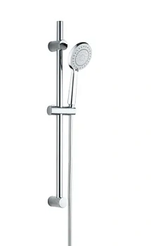 Душевой комплект ESKO SSS1205 стойка 700мм, ручной душ 120мм 5 режимов, шланг 1600мм, цвет: хром