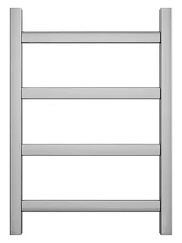 GROTA Полотенцесушитель водяной 430х600 полиров. нерж. сталь, нижнее. покл. D-1/2"