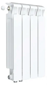 Радиатор биметаллический Rifar Ventil MVL 500 нижнее левое подкл, 4 секции, 50мм, 784 Вт