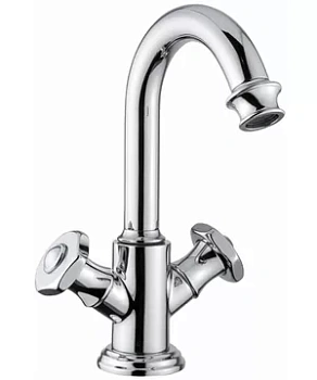 Смеситель CEZARES -LS2-01-S1 для умывальника, двухзахватный, хром