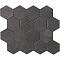 Impronta italgraniti Lux Experience MW02MESFA Pietra Grey Mosaico Esagona Fade 26x30