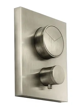 Смеситель для душа Almar термостат, встраиваемый на 3 потребителя, цвет никель брашированный E176683.NB