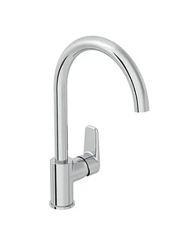 Смеситель для кухни VitrA , однозахватный, излив С-типа, хром A43419EXP