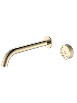 Смеситель Boheme 158/2-G для раковины, встраиваемый, автоматический, золото