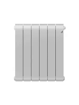 Радиатор биметаллический 6 секций ROYAL THERMO ВШГ:591х480х100 1032 Вт Bianco Traffico