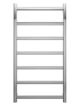 GROTA Полотенцесушитель водяной 530х1000 полиров. нерж. сталь, нижнее. покл. D-1/2"