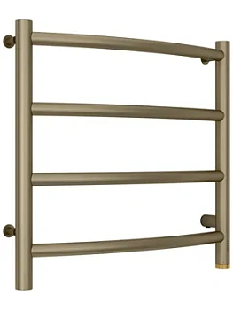 СУНЕРЖА Полотенцесушитель 500х500 золотой шелк, правый, 32-0831-5050