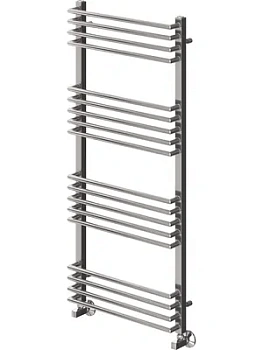 Полотенцесушитель TERMINUS П18 (ШВ:500х1200) водяной, нижнее подключение, нерж. сталь