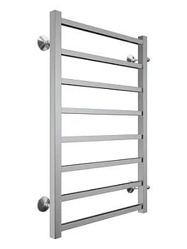 Полотенцесушитель TERMINUS П8 (ШВ:500х800) водяной, нерж.сталь, боковое подкл. м/о 600