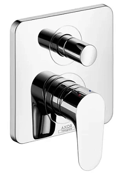 Смеситель Axor 34425 для ванны/душа однозахватный, встраиваемый, внешняя часть, хром
