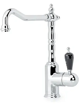 Смеситель Boheme Chromo 103-BSW для кухни, на 1 отверстие, однозахватный, хром