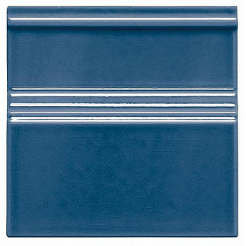 Adex Modernista ADMO5206 Rodapie Clasico CC Azul Oscuro 15x15