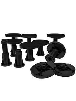 Ножки для душевого поддона STAROHOME 9 шт., черные 18575757