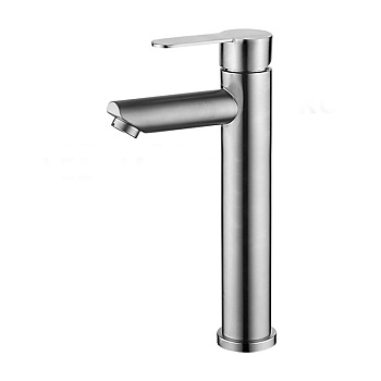 Смеситель Ledeme для раковины, фиксированный излив, однозахватный, нержавеющая сталь L71103