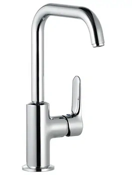 Смеситель KLUDI на умывальник, поворотный излив (хром) 320240575