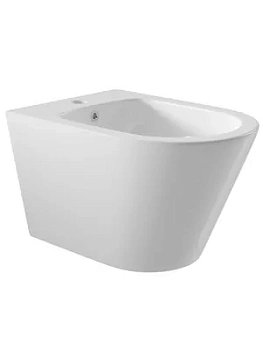 Биде подвесное Aqueduto 365х525х320, белый, отверстие под смеситель CON0310